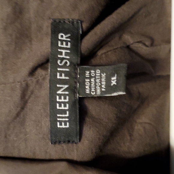 Eileen Fisher full length rain coat - Picture 8 of 10
